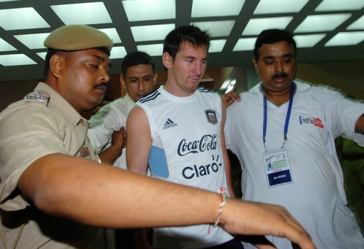 Lionel Messi Visit To India
