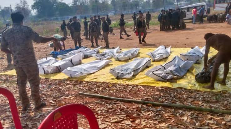 Chhattisgarh Naxal Encounter: Security Forces Kill 31 Maoists in Bijapur 2 Chhattisgarh Naxal Encounter