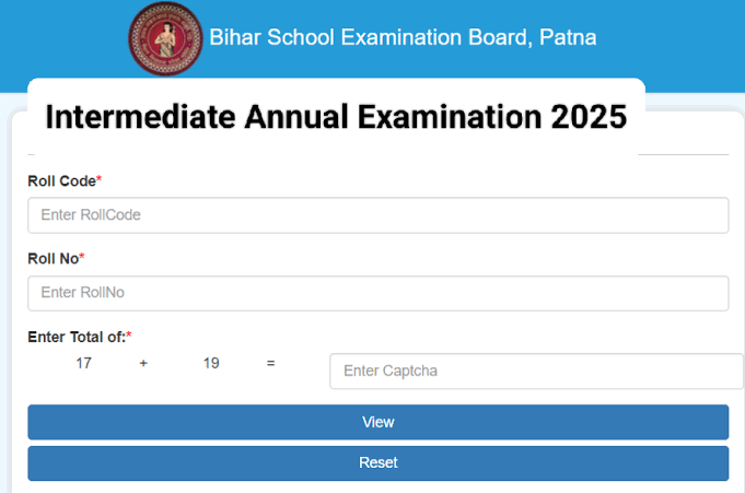 BSEB 12th Result 2025